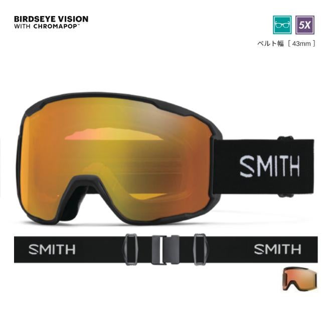SMITH スミス ゴーグル PREVIEW Black CP PRO PHOTOCHROMIC GOLD
