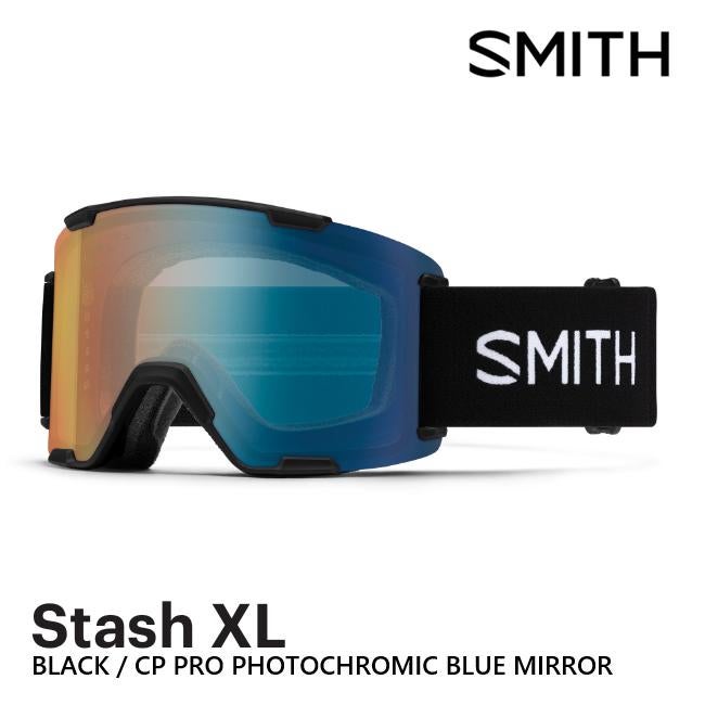 SMITH スミス ゴーグル STASH XL Black CP PRO PHOTOCHROMIC BLUE