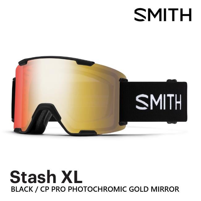 SMITH スミス ゴーグル STASH XL Black CP PRO PHOTOCHROMIC GOLD