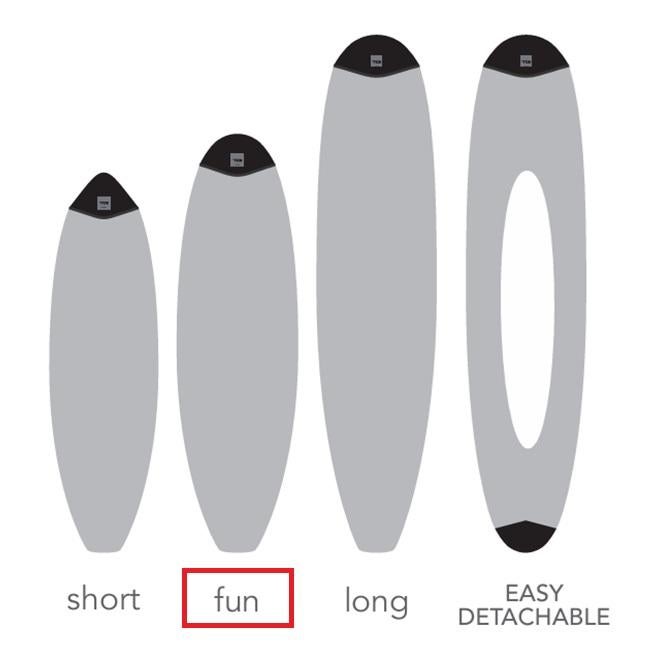 サーフボード ニットケース TOOLS TLS ツールス KNIT CASE Fun 7'0