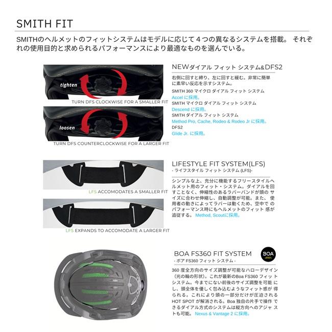 ヘルメット スミス SMITH METHOD メソッド MIPS 26-27 ジャパン