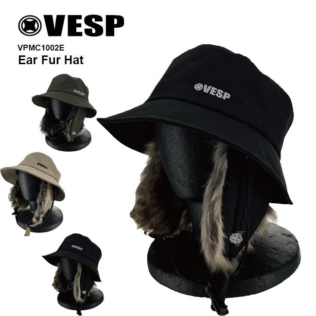 予約 べスプ 帽子 VESP Ear Fur Hat VPMC1002E 26-27 スノーボード 耳