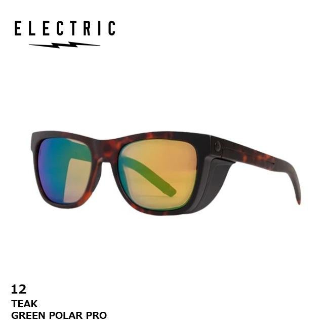 エレクトリック サングラス ELECTRIC 12 TEAK GREEN POLAR PRO 偏光