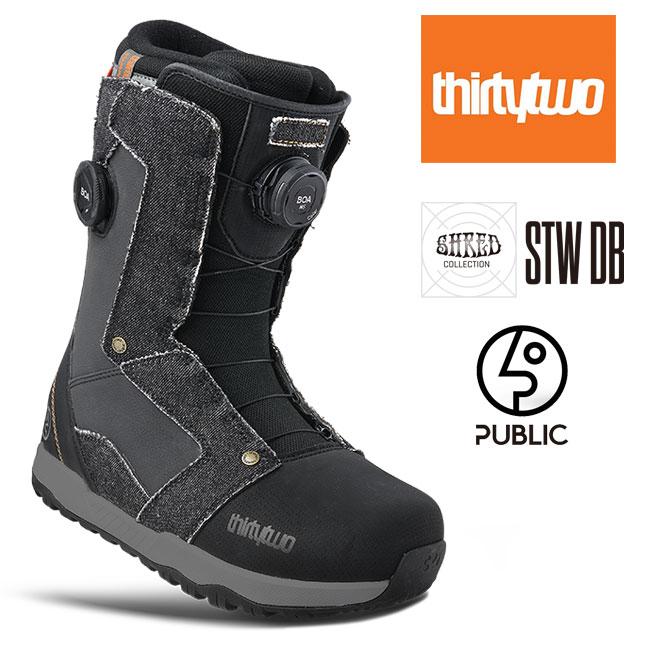 Thirtytwo サーティーツー　USサイズ　メンズ 7.5 予約 THIRTYTWO サーティーツー STW DOUBLE BOA PUBLIC エスティー