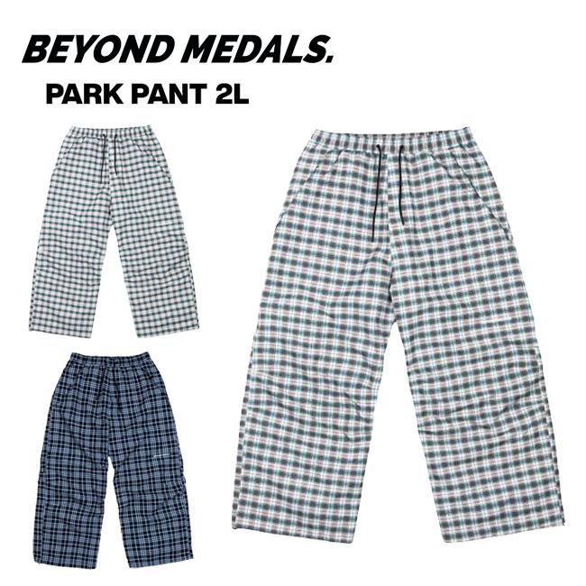 予約 BEYOND MEDALS ビヨンドメダルズ PARK PANTS PRINT 2L パーク