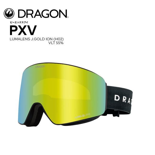 予約 DRAGON PXV スノーゴーグル 26-27 SCREEN LL J.GOLD ION ジャパン