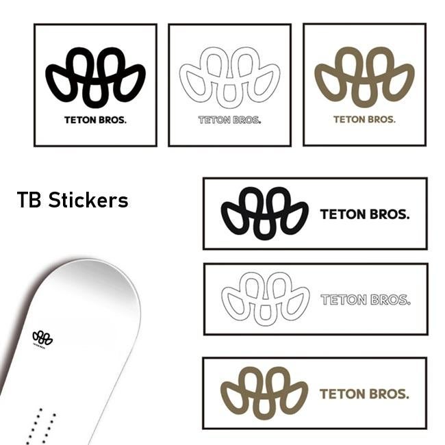 ステッカー Teton Bros TB STICKERS ティートンブロス | GOLGODA