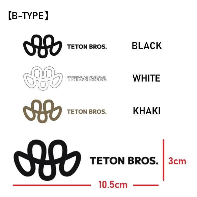 ステッカー Teton Bros TB STICKERS ティートンブロス | GOLGODA